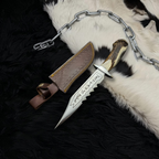 Handmade Supernatural Ruby's Demon Killing Knife | Replica Angel Blade with Leather Sheath