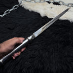 Handmade Supernatural Ruby's Demon Killing Knife | Replica Angel Blade with Leather Sheath