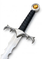 Custom Gothic Sword Hand Forged Fantasy Demon Sword with Scabbard