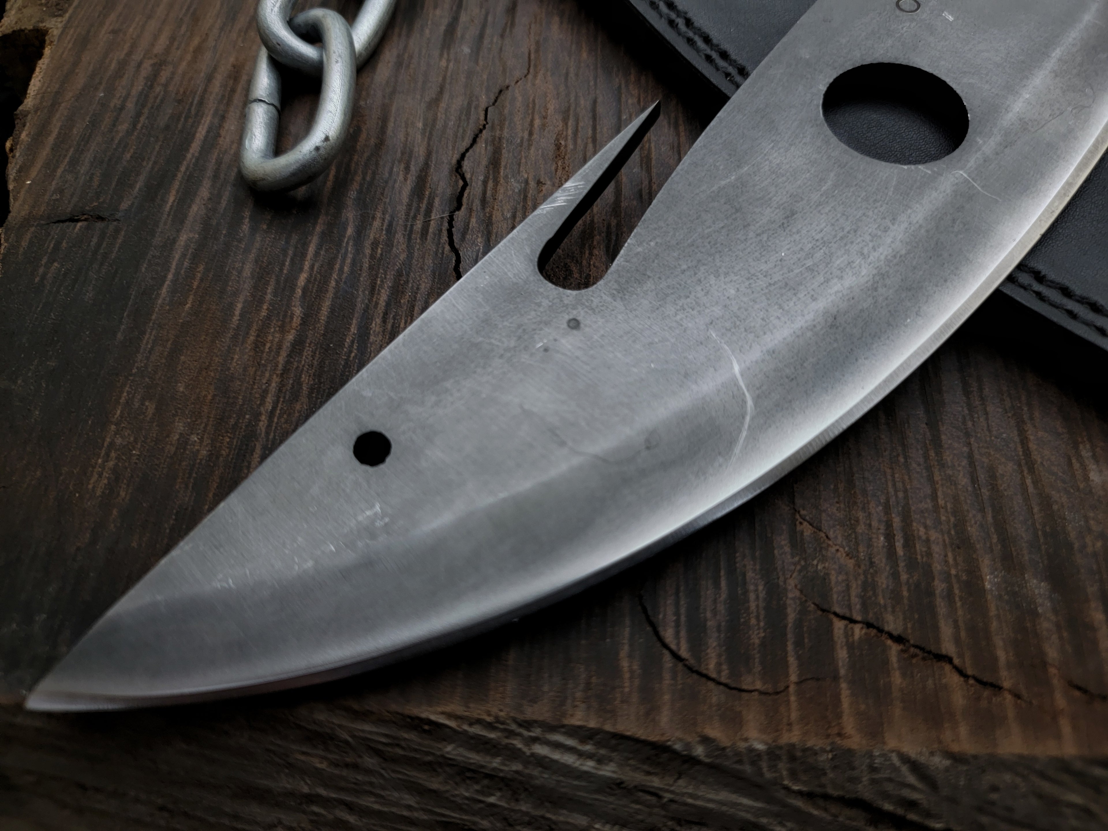 Handmade Destiny 2 Gun Slinger Replica Knife with Leather Sheath