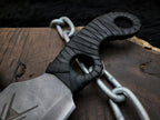 Handmade Destiny 2 Gun Slinger Replica Knife with Leather Sheath