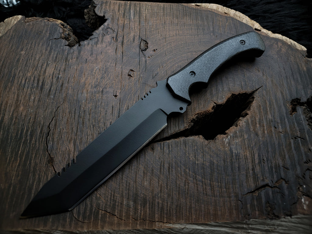 Resident Evil 4 Remake Ada Wong Replica Knife with Leather Sheath