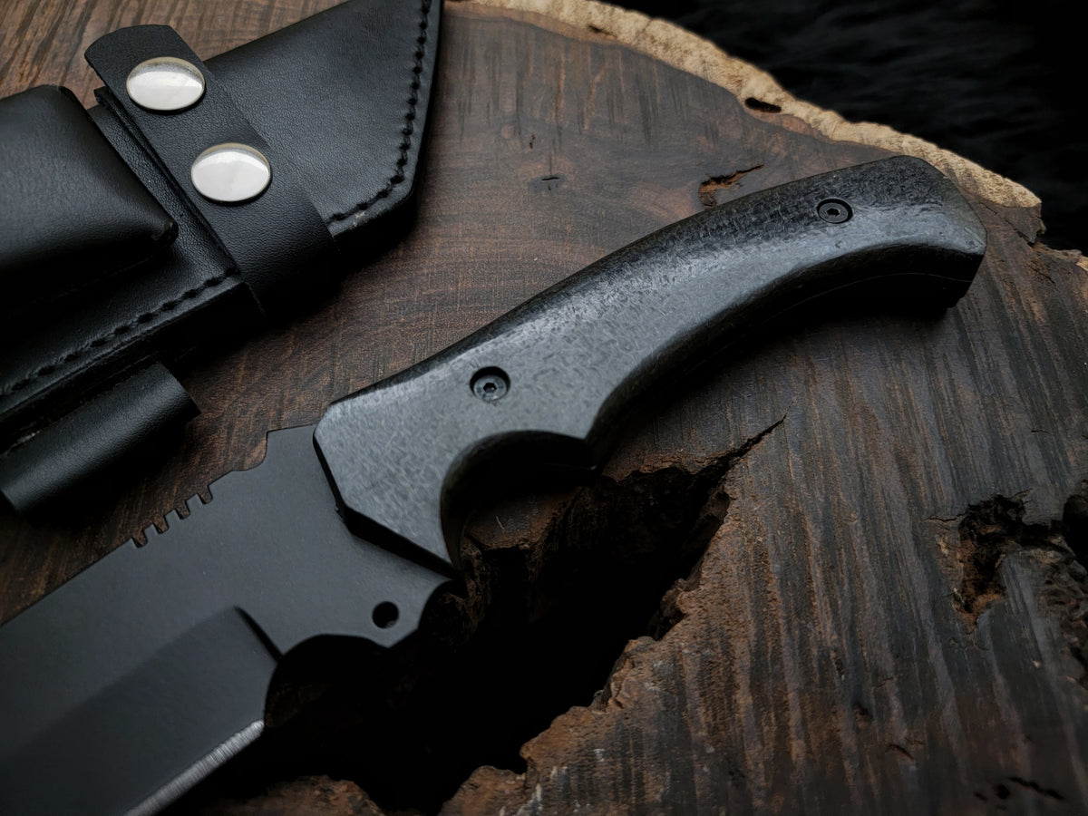 Resident Evil 4 Remake Ada Wong Replica Knife with Leather Sheath
