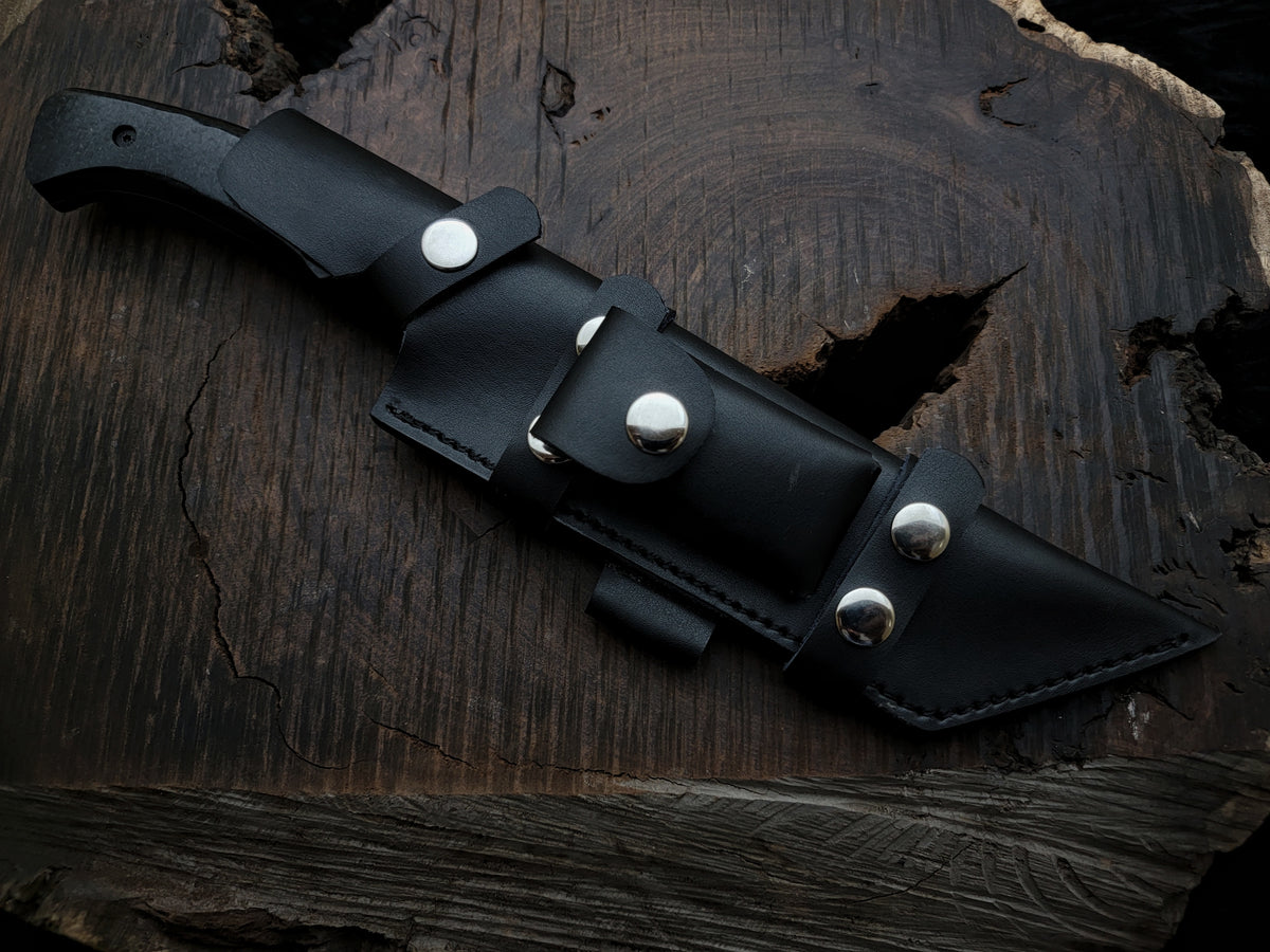 Resident Evil 4 Remake Ada Wong Replica Knife with Leather Sheath