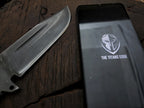 Handmade Resident Evil Biohazard Full Tang Replica Knife with Leather Sheath