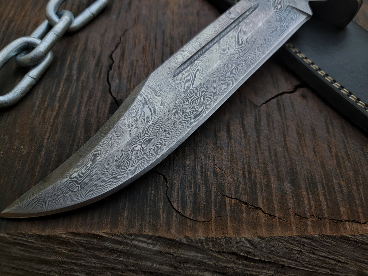 Scream 4 Replica Damascus Knife | Scre4m Hero Ghostface Knife (Damascus Version)