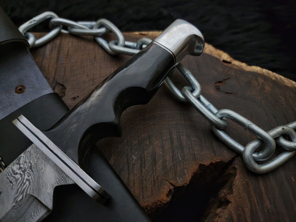 Scream 4 Replica Damascus Knife | Scre4m Hero Ghostface Knife (Damascus Version)