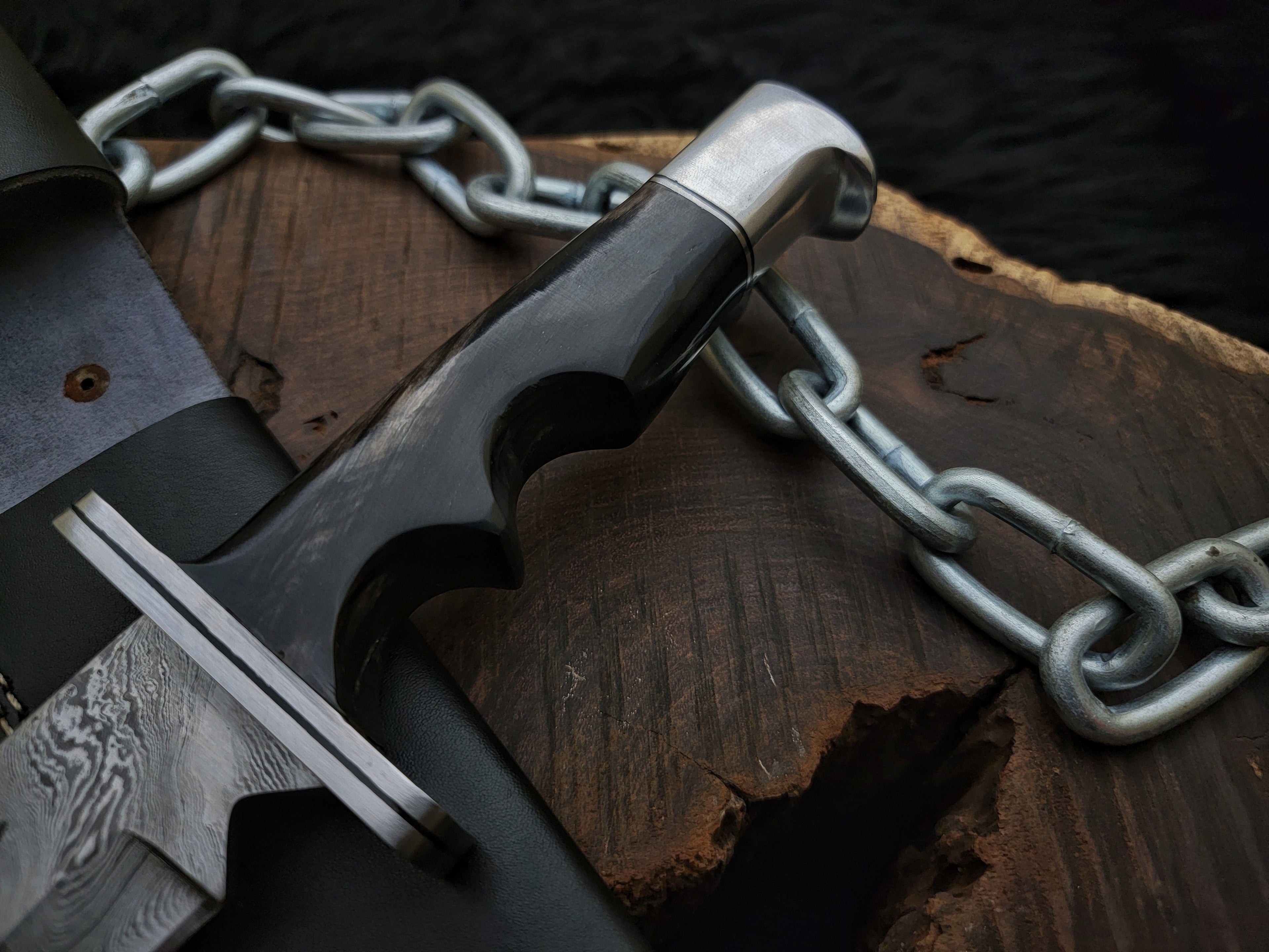 Scream 4 Replica Damascus Knife | Scre4m Hero Ghostface Knife (Damascus Version)