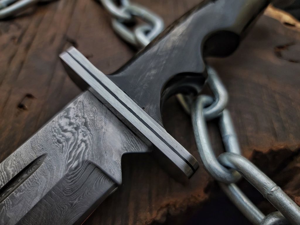 Scream 4 Replica Damascus Knife | Scre4m Hero Ghostface Knife (Damascus Version)