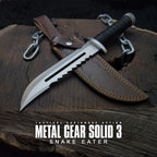 Metal Gear Solid 3 Replica Knife with Leather Sheath | Snake Eater Replica knife