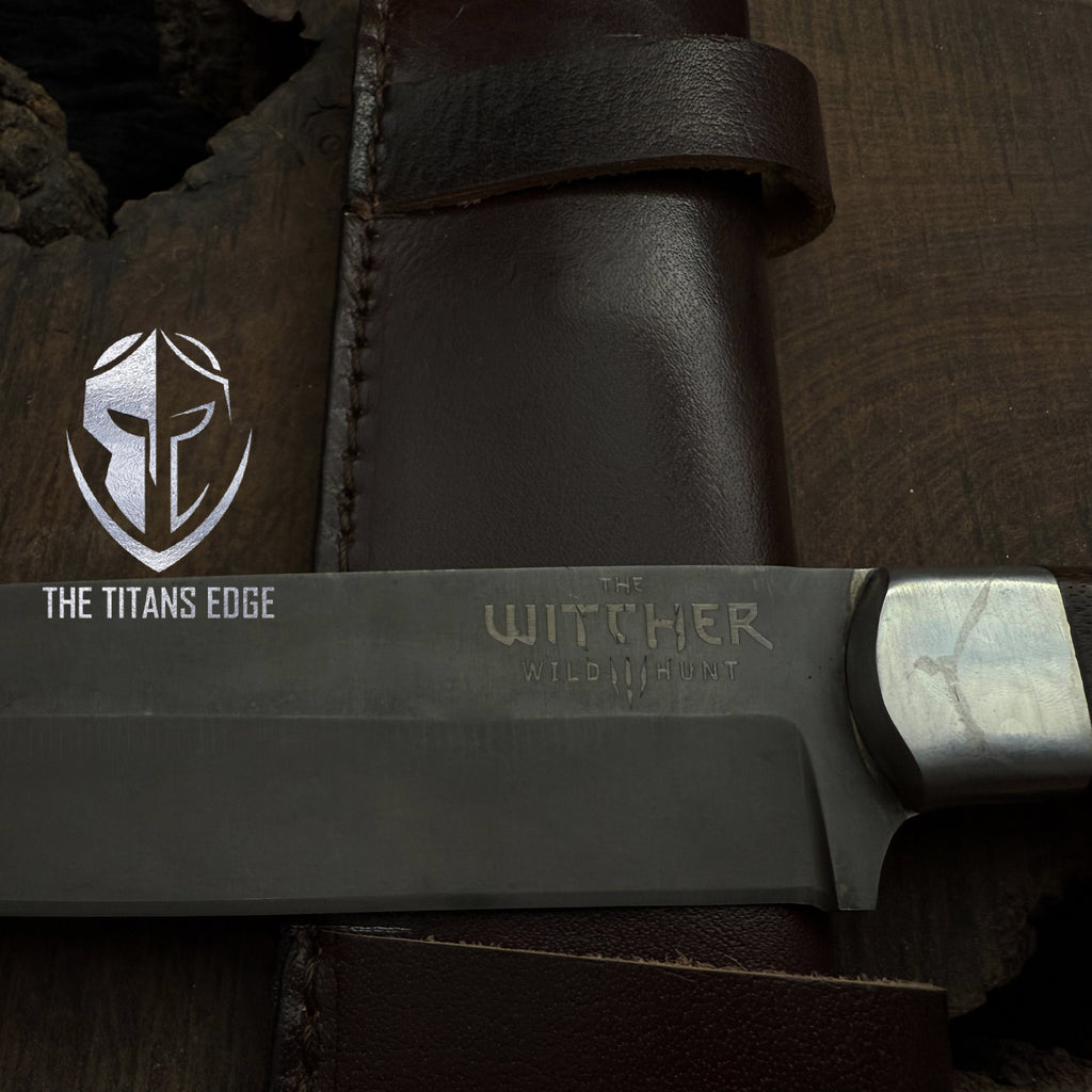 The Witcher 3: Handmade Replica Knife | Wild Hunt | Custom Bowie Knife | Geralts Hunting Knife |