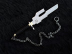 Handmade Jujutsu Kaisen Inspired Replica of Toji Fushiguro's Inverted Spear of Heaven with Chain of A Thousand Miles and Stand