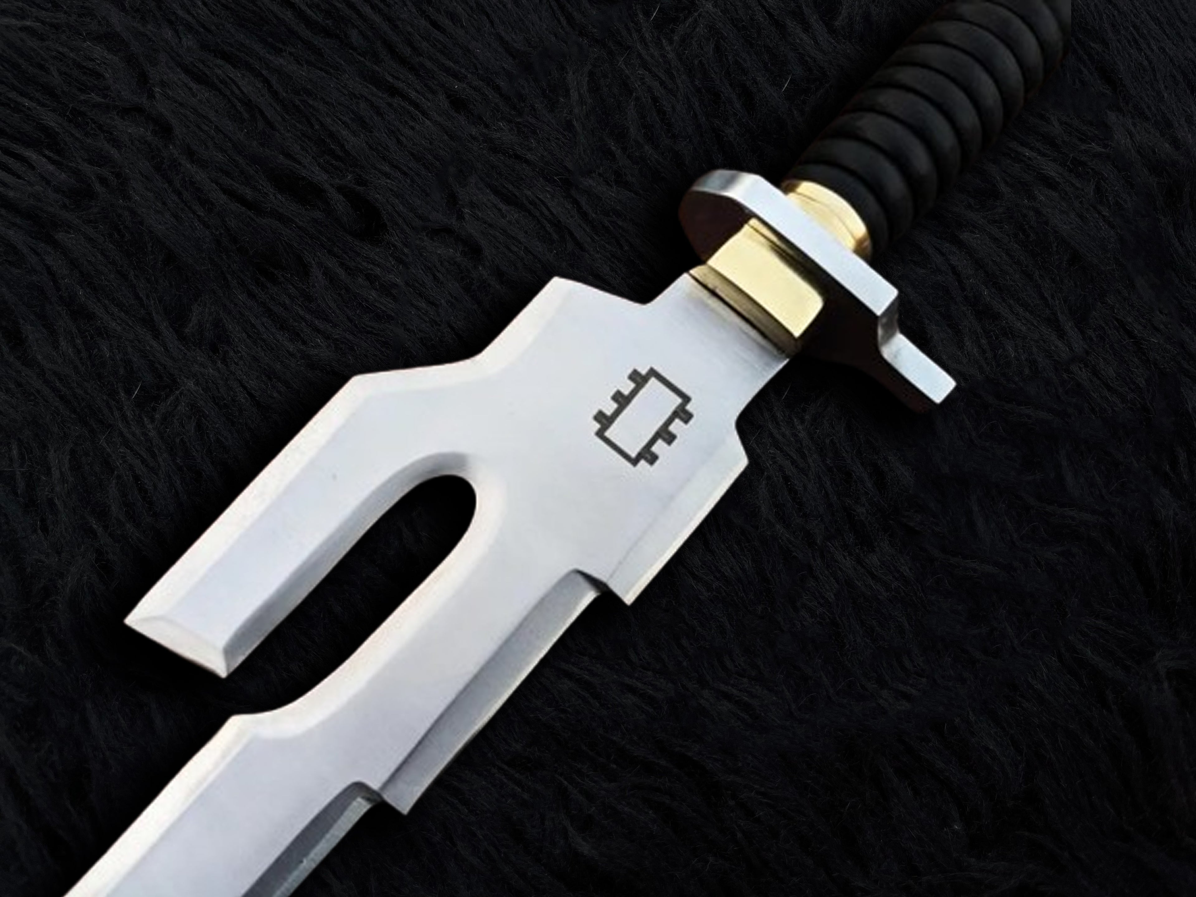 Handmade Jujutsu Kaisen Inspired Replica of Toji Fushiguro's Inverted Spear of Heaven with Chain of A Thousand Miles and Stand