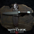 The Witcher 3: Handmade Replica Knife | Wild Hunt | Custom Bowie Knife | Geralts Hunting Knife |
