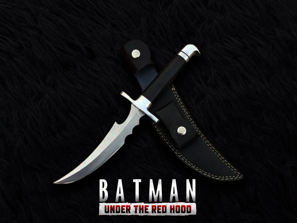 Batman: Under the Red Hood Replica Knives with Leather Sheath