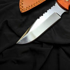 Premium Handmade Jurassic World Owen Grady Knife with leather Sheath | Custom Hunting Knife
