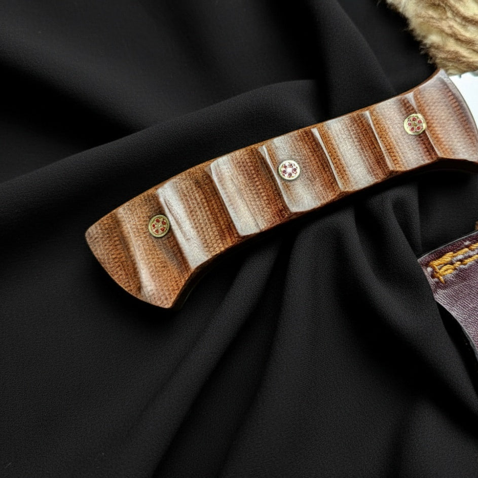 Premium Handmade Jurassic World Owen Grady Knife with leather Sheath | Custom Hunting Knife