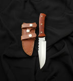 Premium Handmade Jurassic World Owen Grady Knife with leather Sheath | Custom Hunting Knife