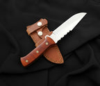 Premium Handmade Jurassic World Owen Grady Knife with leather Sheath | Custom Hunting Knife
