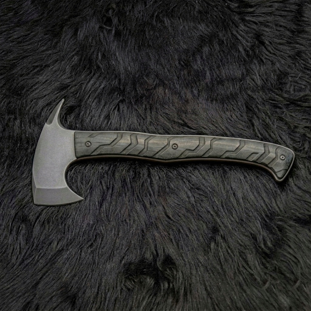 Exclusive Handmade Resident Evil Requiem Hunk's Axe with Leather Sheath