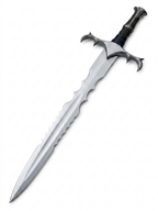 Custom Gothic Sword Hand Forged Fantasy Demon Sword with Scabbard