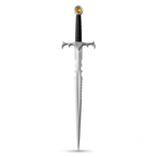 Custom Gothic Sword Hand Forged Fantasy Demon Sword with Scabbard