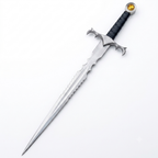 Custom Gothic Sword Hand Forged Fantasy Demon Sword with Scabbard