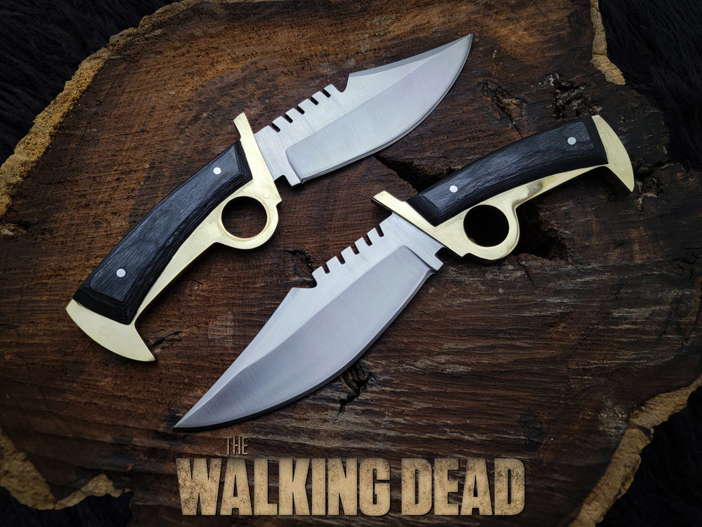 The Walking Dead: Daryl Dixon Replica Finger Guard Bowie Knife