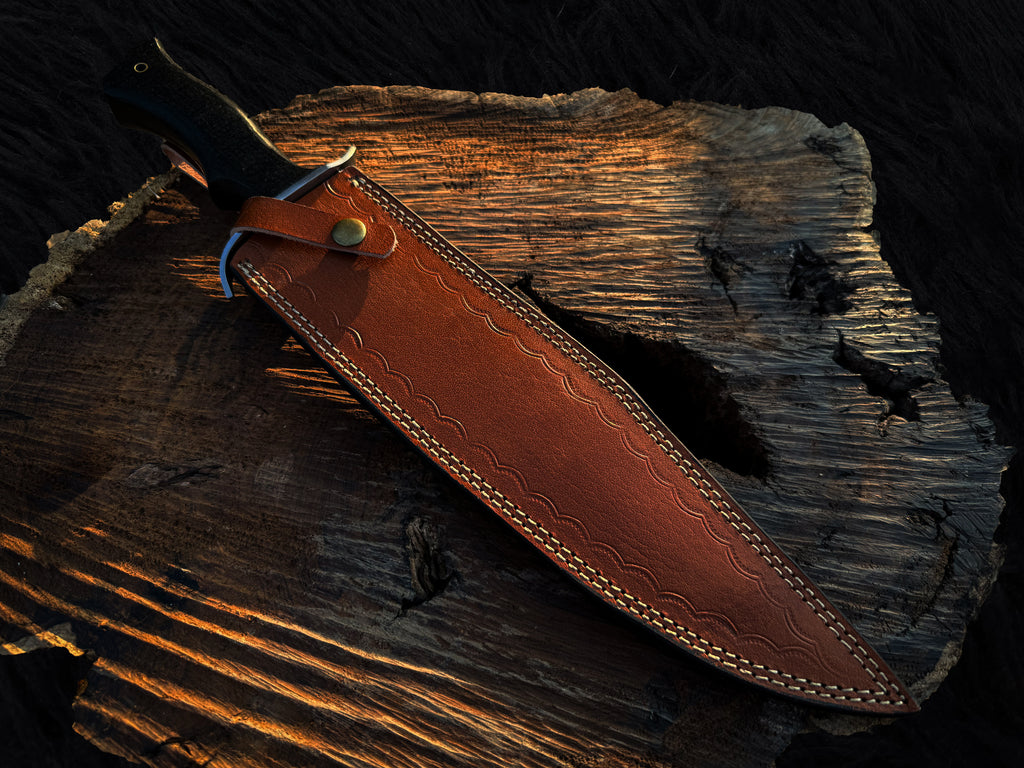 The Walking Dead: Handmade Negan Bowie Full Tang Fixed Blade Replica Knife