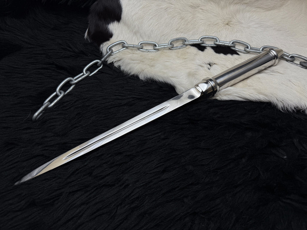 Handmade Supernatural Ruby's Demon Killing Knife | Replica Angel Blade with Leather Sheath