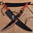 Handmade Demon Slayer Double Sword | Tengen Uzui Nichirin Sword | Anime Cosplay