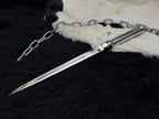 Handmade Supernatural Ruby's Demon Killing Knife | Replica Angel Blade with Leather Sheath