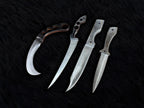 Dexter Morgan Replica Knives: Custom Dexter k-ill Tools 4 Pieces Set Replica Knives