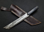 Handmade Premium Samurai Tanto with Leather Sheath