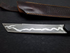 Handmade Premium Samurai Tanto with Leather Sheath