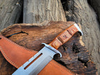Handmade 18" Rambo III Movie Replica Bowie Knife | Fixed Blade