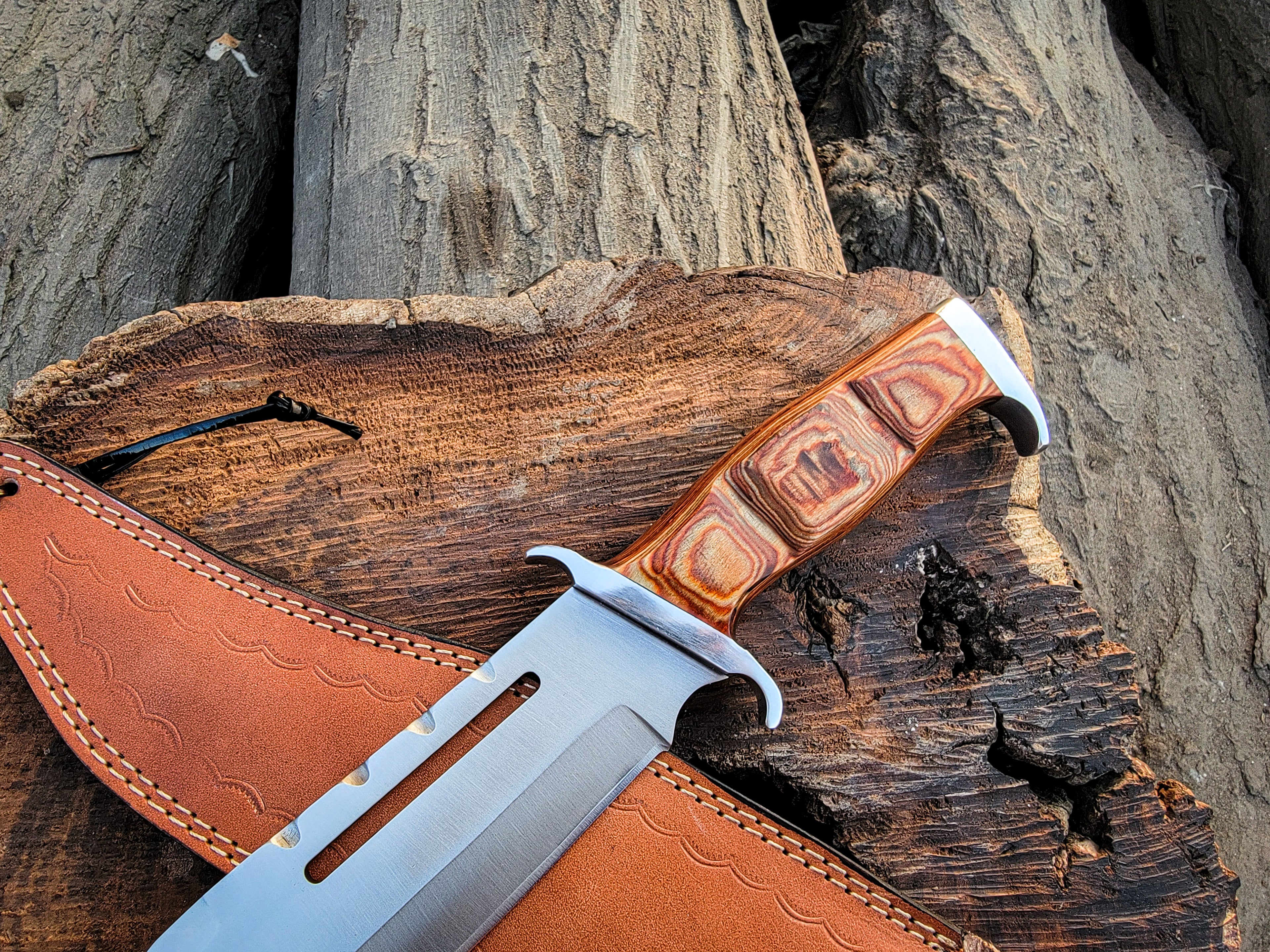 Handmade 18" Rambo III Movie Replica Bowie Knife | Fixed Blade