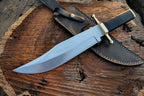 Custom Handmade Vintage Bowie Knife: Smithsonian Replica in D2 Steel with Buffalo Horn Handle