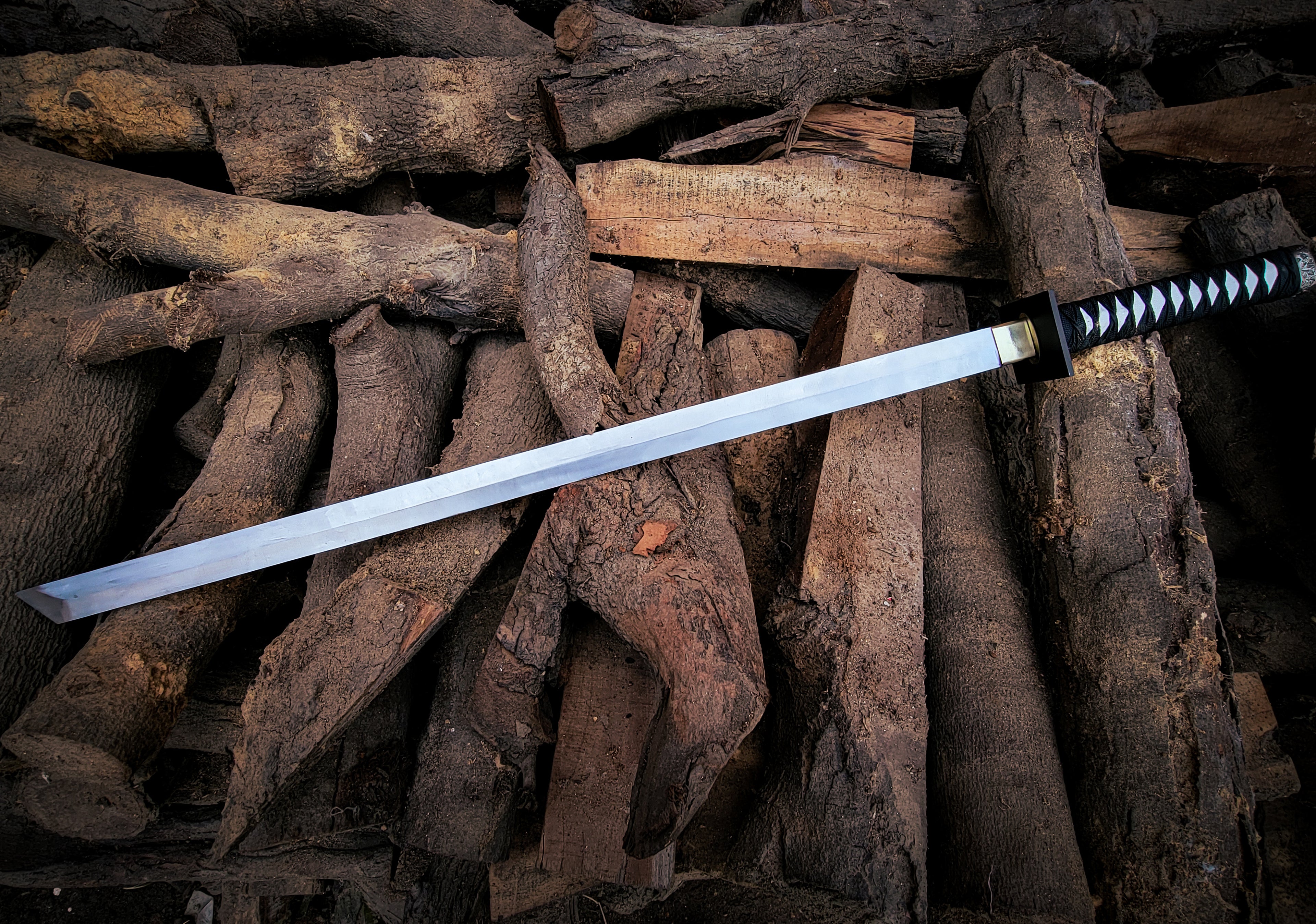 Japanese Samurai Katana Sword Custom Full Tang