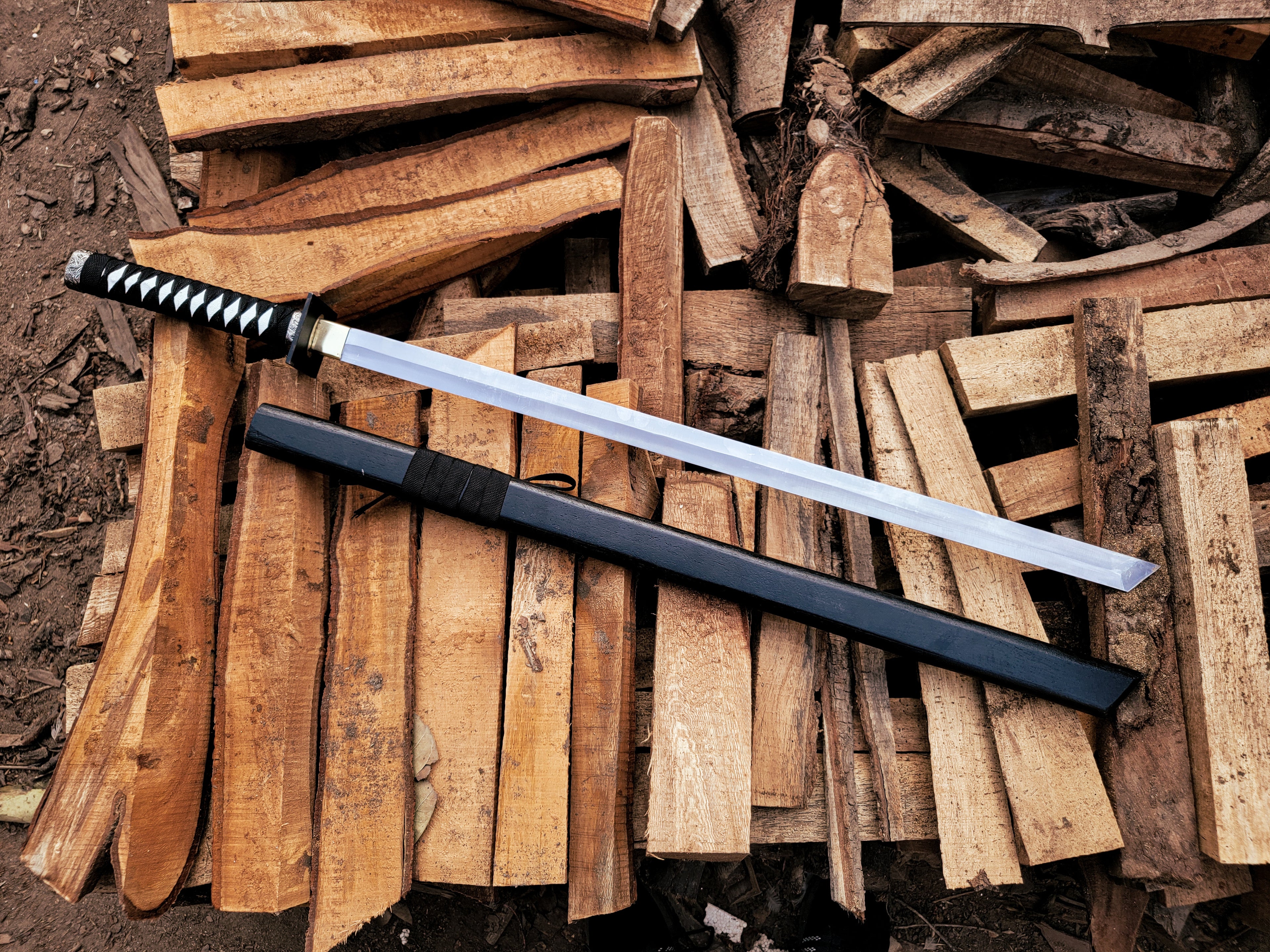 Japanese Samurai Katana Sword Custom Full Tang