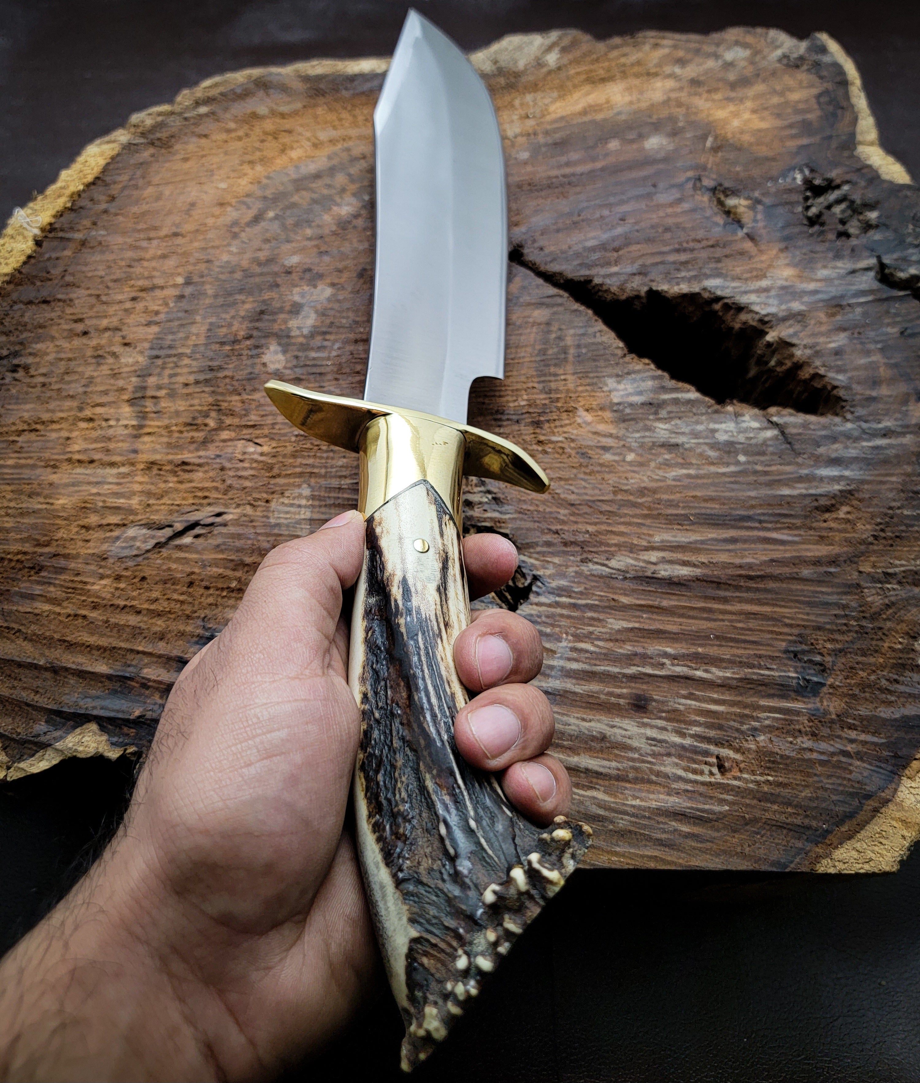 Famous Movie Inglourious Basterds Aldo Raine Replica Knife with Premium Leather Sheath