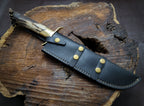 Famous Movie Inglourious Basterds Aldo Raine Replica Knife with Premium Leather Sheath