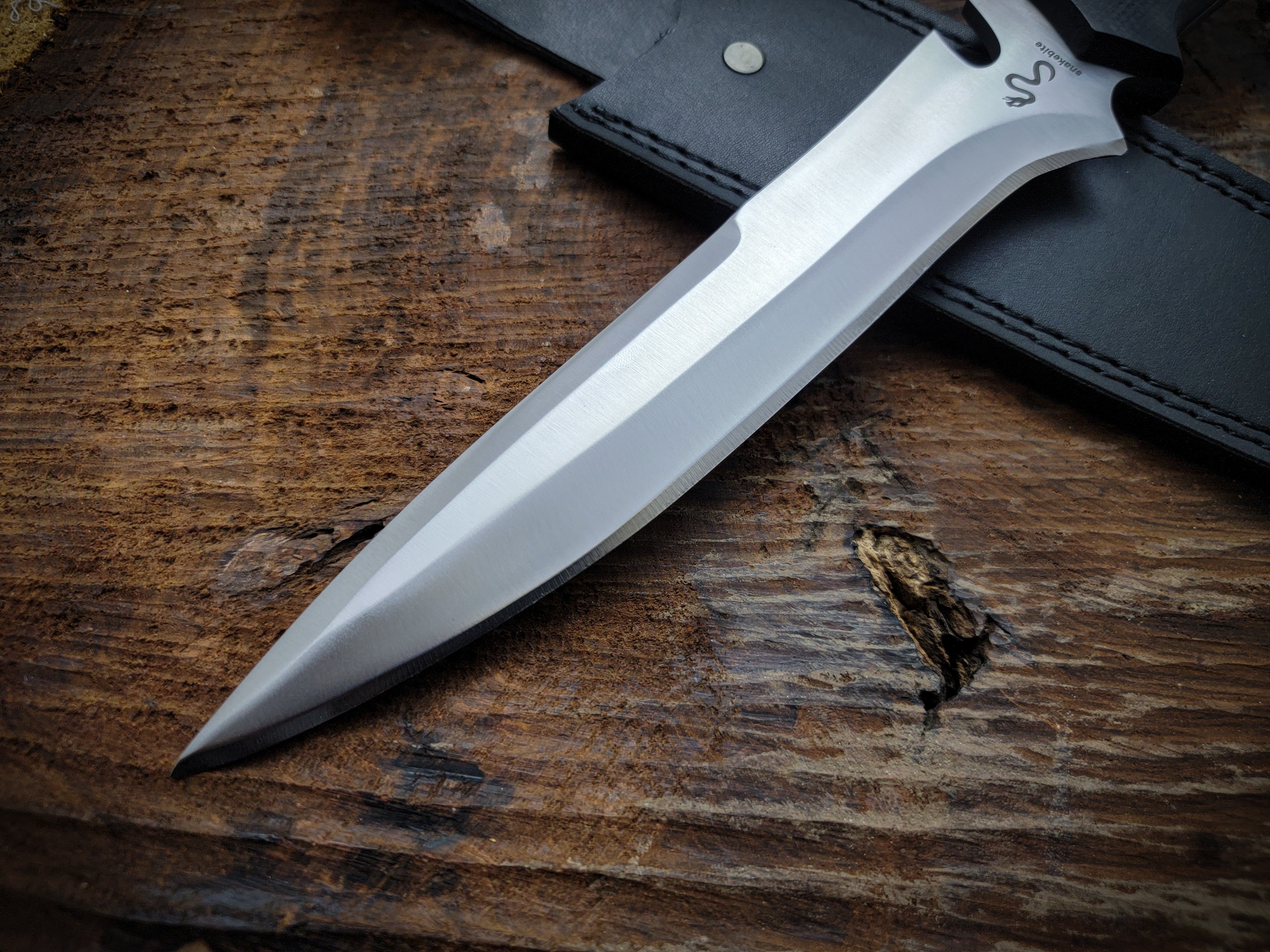 Resident Evil Jack Krauser Replica Knife with Premium Leather Sheath