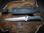 Resident Evil Jack Krauser Replica Knife with Premium Leather Sheath