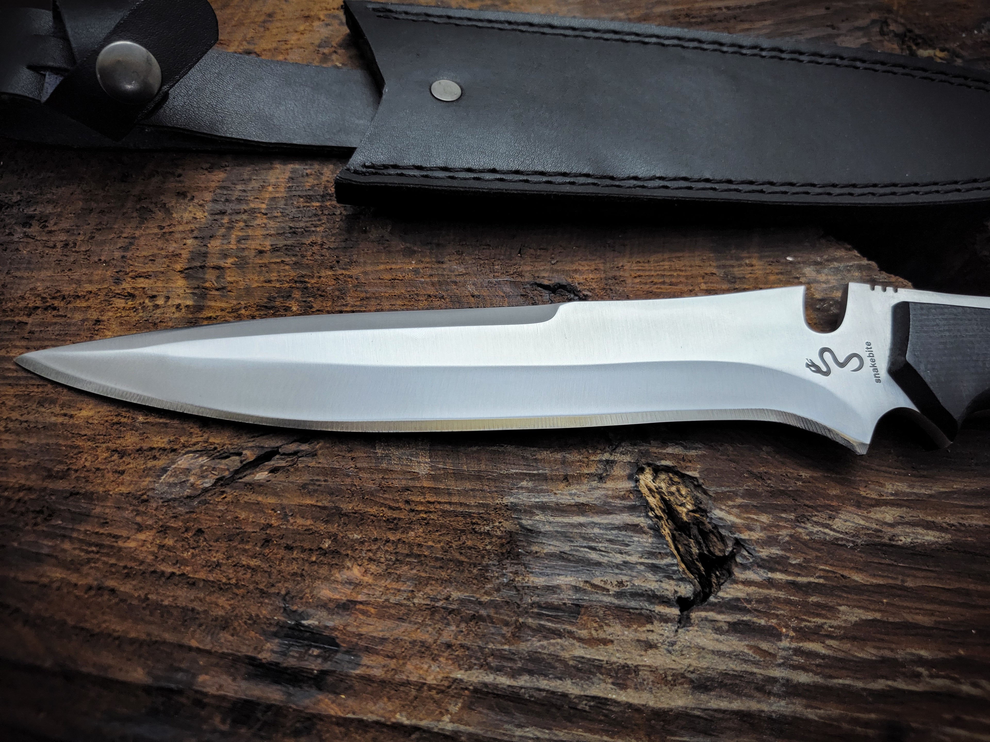 Resident Evil Jack Krauser Replica Knife with Premium Leather Sheath