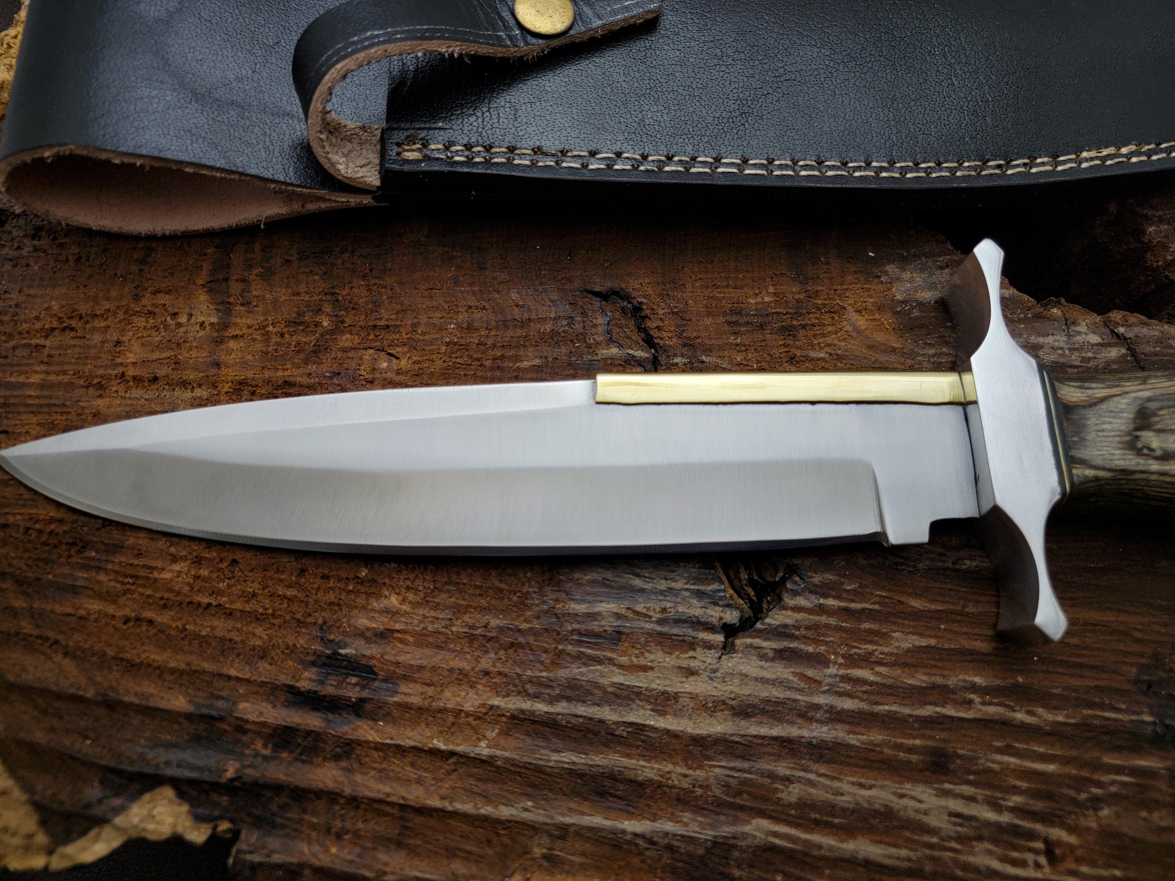 The Expendables 2 Toothpik Knife Replica with Premium Leather Sheath