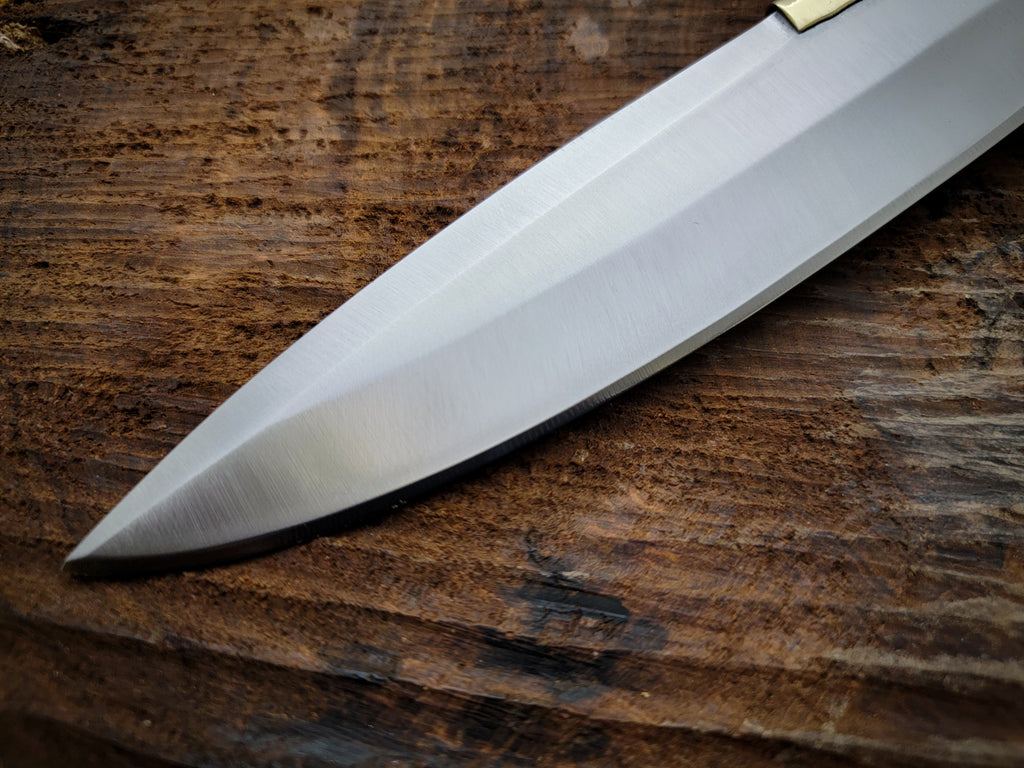 The Expendables 2 Toothpik Knife Replica with Premium Leather Sheath