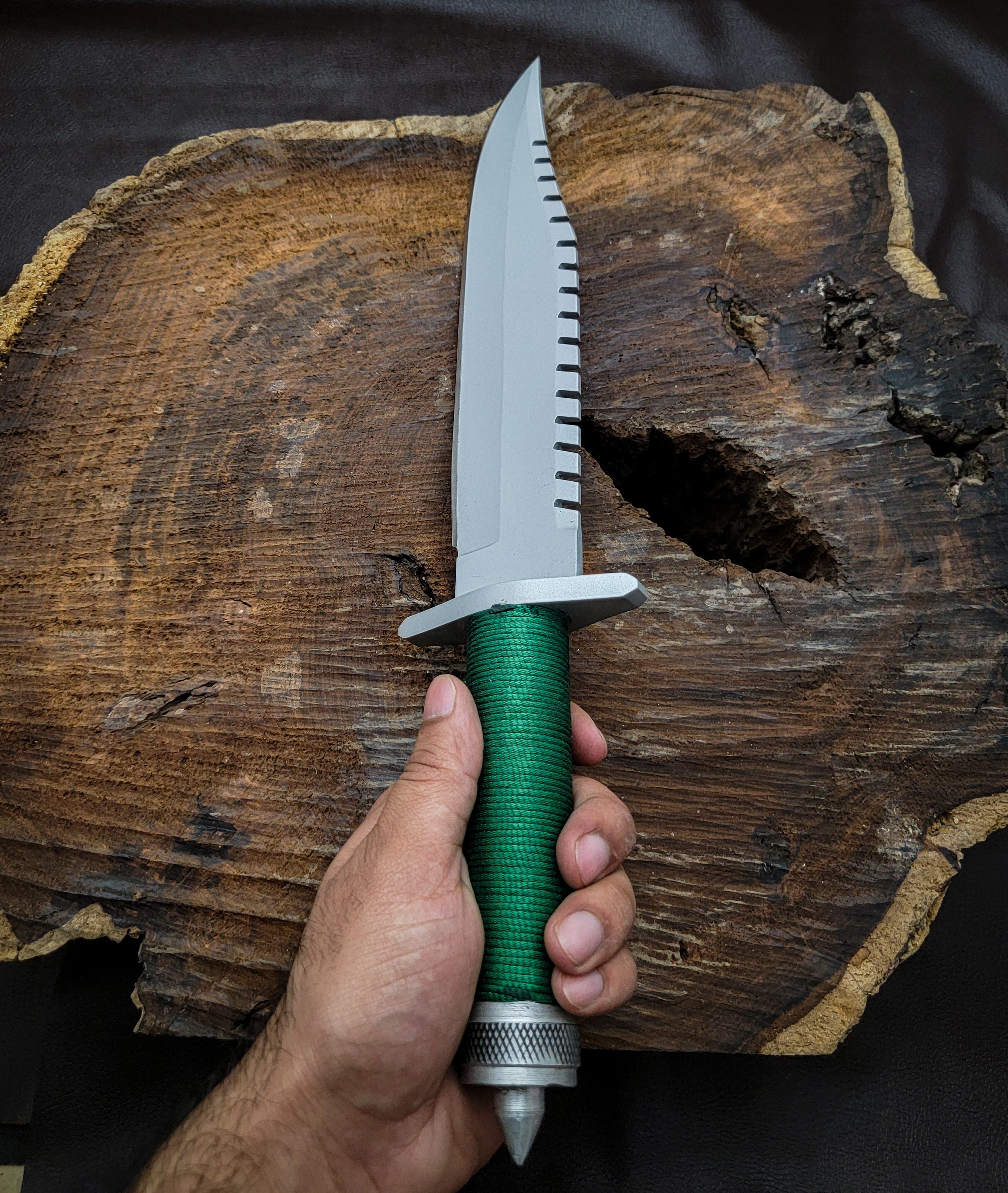 Custom Handmade Rambo First Blood Replica Knife | Sylvester Stallone Knife