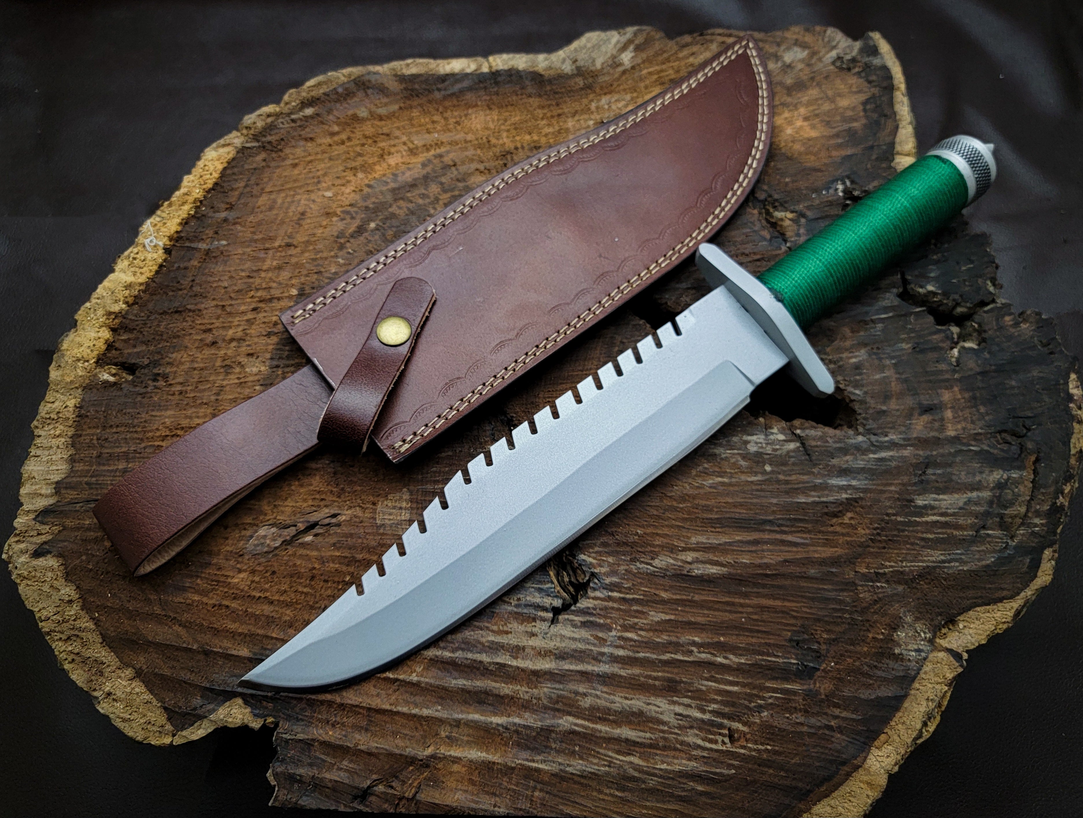 Custom Handmade Rambo First Blood Replica Knife | Sylvester Stallone Knife