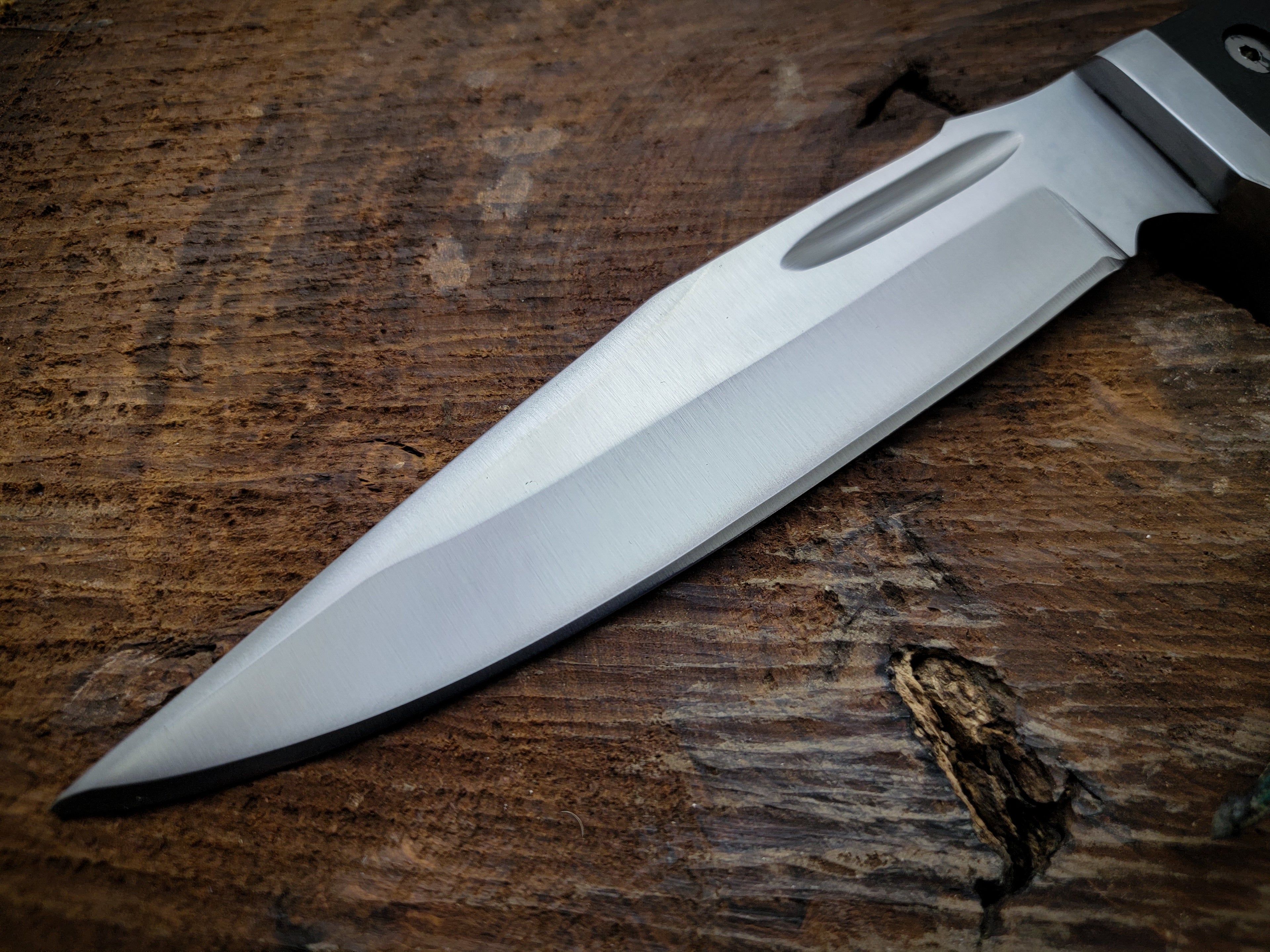 RAMBO V Replica Bowie Knife with Leather Sheath